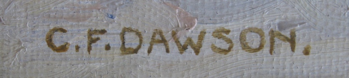 Typical signature C F Dawson