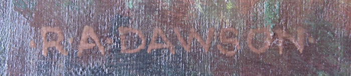 Typical signature R A Dawson